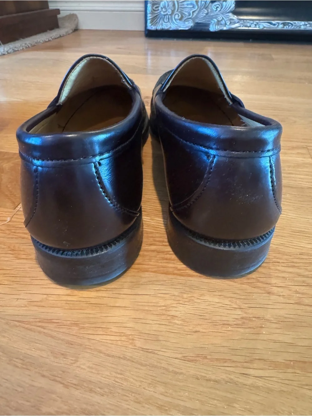 SEBAGO Classic Men's Black Polaris 2 Leather dress shoes sz 10